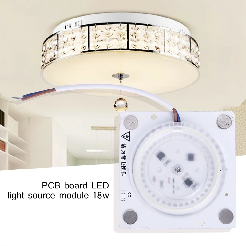 

18W Magnet PCB Board LED Ceiling Lamp Module Replace Light Source Bulb
