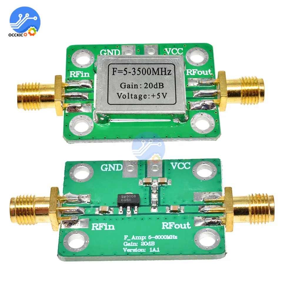 LNA 5 3500 МГц РЧ усилитель сигнала широкополосный 20 дБ с высоким коэффициентом
