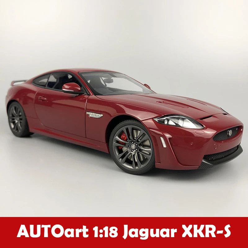 Модель автомобиля Autoart 1/18 Jaguar Xkr s модель машины под давлением во французском