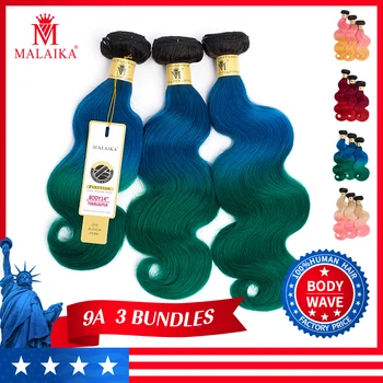 

MALAIKA Body wave hair bundles Brazilian hair bundles body hair bundles human hair weft 3 bundles body wave hair 14 16 18