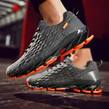 

New Style Fly Woven Breathable Students Casual Shoes Men Outdoor Sports Running Shoes Casual Sneakers Wear-Resistant mens shoes
