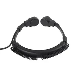 Walkie Talkie Microphone Heavy Duty U94 PTT Nato -Tactical Headset Cable New