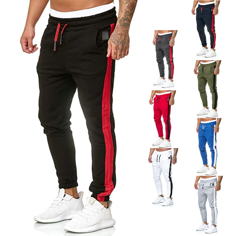 Mens Joggers Casual Pants Fitness Men Sportswear Tracksuit Bottoms Skinny Sweatpants Trousers Black Gyms Jogger Track Pants Mens Joggers Casual Pants Fitness Men Sportswear Tracksuit Bottoms Skinny Sweatpants Trousers Black Gyms Jogger Track Pants