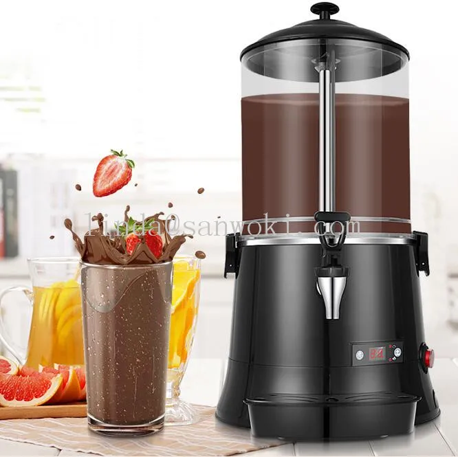 hot chocolate drink machine Hot Coffee Dispenser Machine Heat Chocolate Insulation Stirring milk Machine juice blender machine