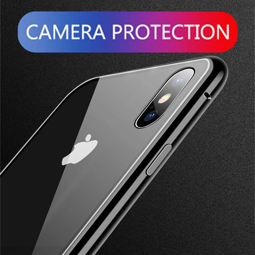 Чехол с магнитной адсорбцией на застежке для iphone xr glas Carver i phone x xs max xsmax mxa чехол s iphone x sx rx s бампер plusone fundas