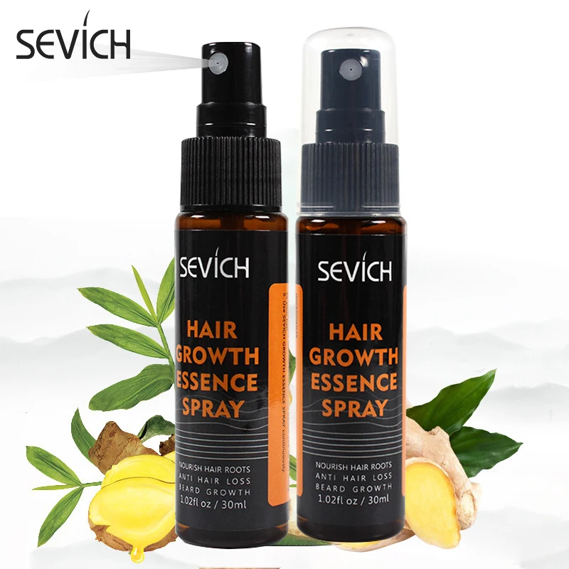 Sevich-espray de esencia para el crecimiento del cabello, tratamiento Original para pérdida de cabello dañado, 30ml