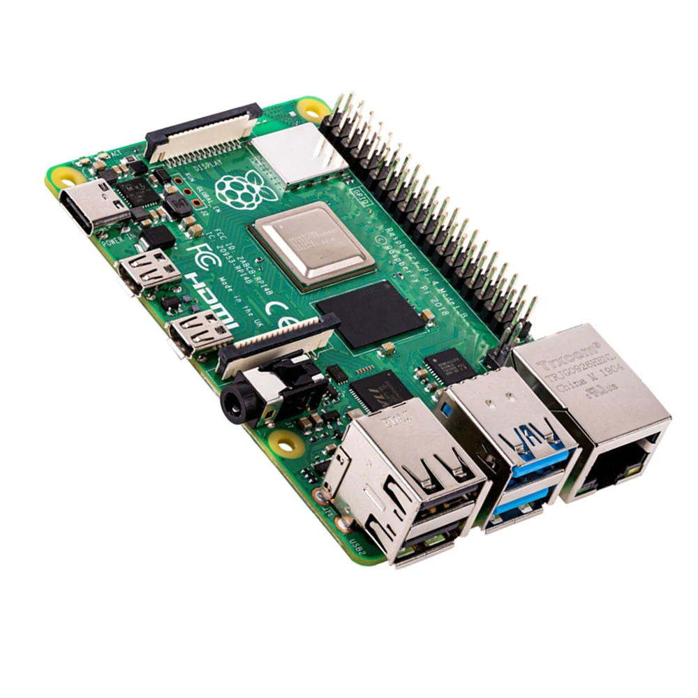 Raspberry Pi 4 Модель B макетная плата комплект ОЗУ 1 г/2 г/4 г 4 ядерный процессор 1,5 ГГц 3 Спидера, чем Pi 3B