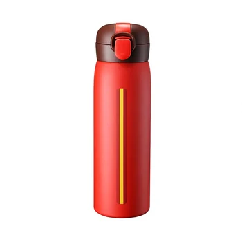 

Portable mug ins net red 316 stainless steel bounce cover cup men and women portable leak-proof car tea cup