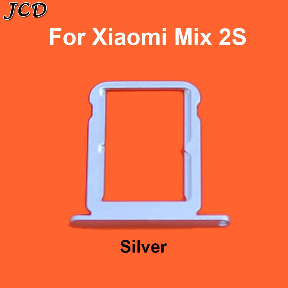 JCD для Xiaomi mi Mix 2 mi X2S держатель лотка для карты слот для sim-карты адаптер sim-разъем Замена запасных частей