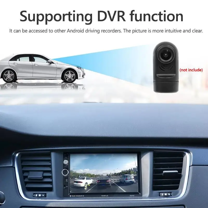 Автомобильный стерео Android 9,0 WiFi gps Bluetooth 4,1 FM AM RDS радио приемник радио FM/AM/RDS функция AUX видео выход 7010PLUS