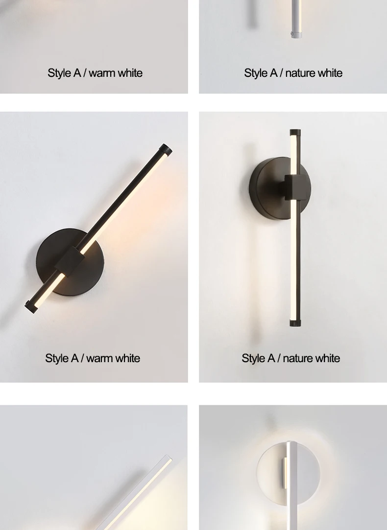 北欧壁灯-卧室简约现代led灯具创意个性客厅书房墙壁过道墙床头灯-tmall_07