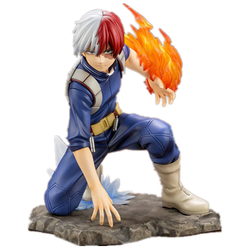 Фигурки героев мультфильма Моя геройская Академия Bakugou Izuku Todoroki Shoto URARAKA ARTFXJ ПВХ