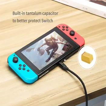 

Gulikit for NS10 USB Type-C Data Cable Charging Line for N-Switch Game Console for Smartphones Tablet Cables Charging Data Games