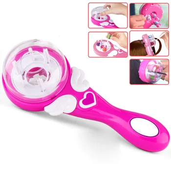 

Electric Automatic Hair Braider Stylish Braiding Hairstyle Tool Play House Makeup Flexible Electric Device Girl's Diy Toys