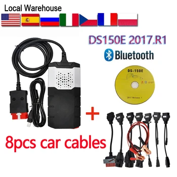 

ds150e cdp Bluetooth 2017.R1 delphis OBD NEW VCI vd diagnostic repair tool obd2 Scanner send with Case DS150E Car Diagnostic