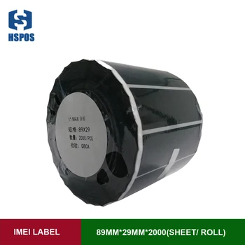 

11 Pro Max Mobile Phone IMEI Label 2000 pcs Stickers per Rolls for Cellphone
