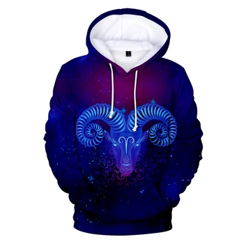 

12 Constellations Hoodies Men/women Harajuku Sweatshirt Design 3D Hoodie 12 constellations Hoodies 3D Men Spring Sweatshirts