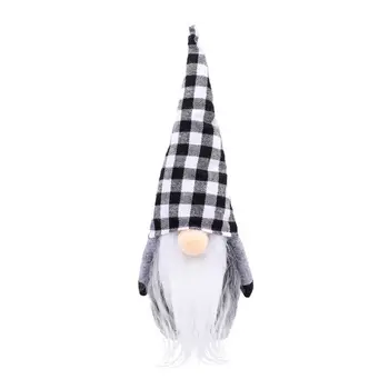 

Tied Beard Gnome Handmade Swedish Tomte Christmas Elf Doll Figurine Toy Ornament B85C
