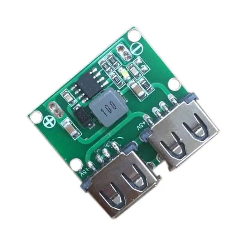 DC-DC понижающий преобразователь 5 в 3A двойной USB зарядное устройство Модуль