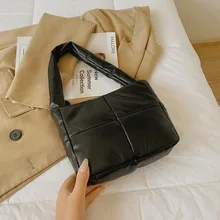  Simple Trendy Small Handbag Tote Bag Female Pu Leather Shoulder Bags for Women 2022 New Underarm Design Fashion Hand Bag Totes 