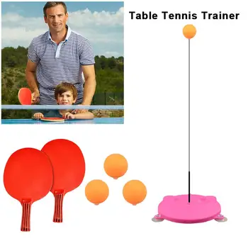 

Portable Table Tennis Trainer Table Tennis Soft Shaft Training Machine Elasticity Kid Adult Ping Pong Practice Trainer In Stock