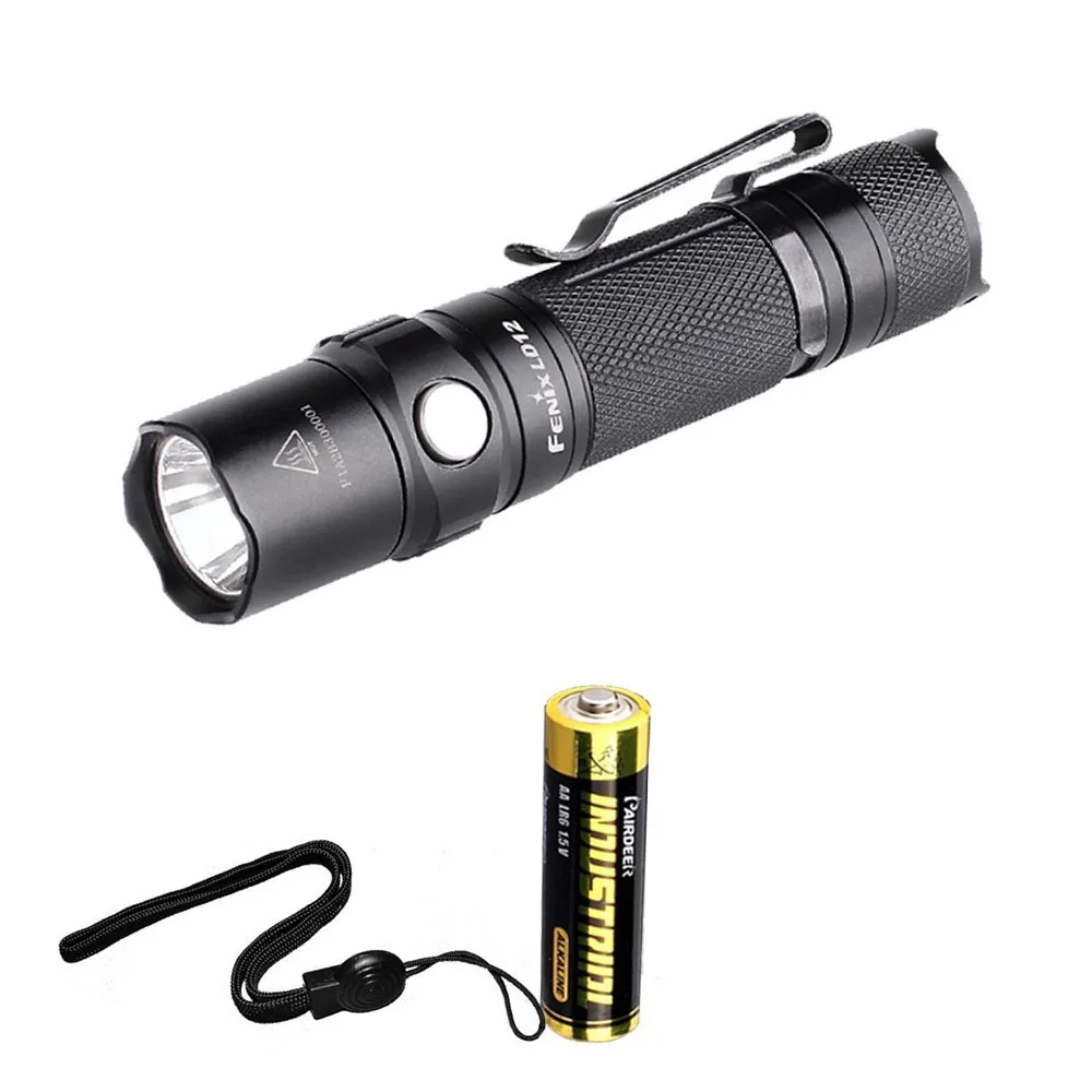 

Fenix LD12 2017 Edition 320 Lumen EDC LED Flashlight with Fenix AA battery