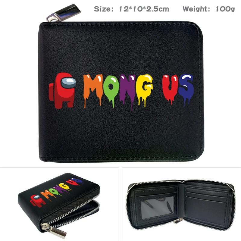 New Arrival Anime Game Wallet PU Leather Short Purse With  Card Holder WM 