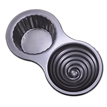 

Carbon Steel Giant Cupcake Mold/Mould Large Cupcake Pan Embossed Jumbo Cupcakes Mold Cake Baking Tools Dark Gray