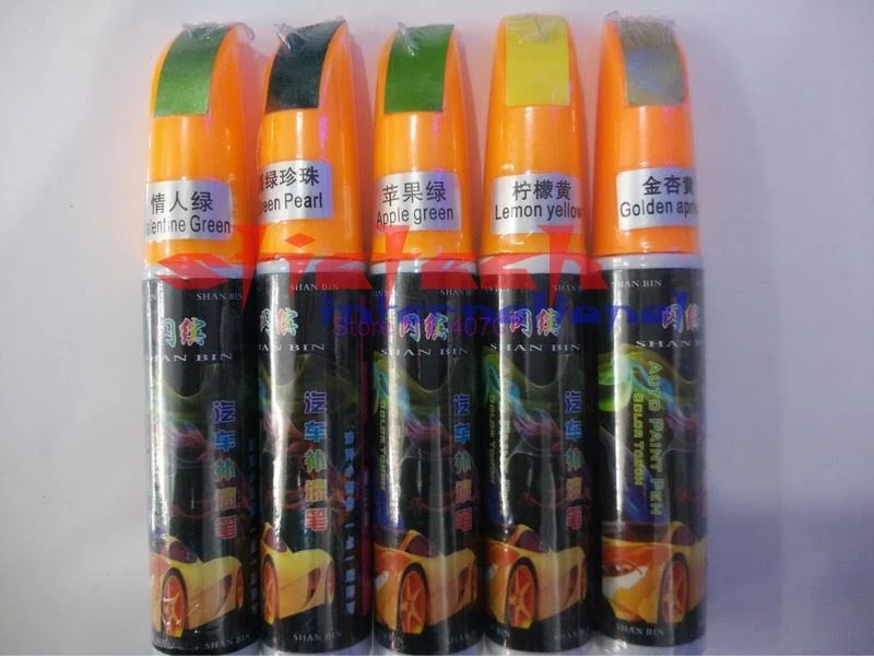  또는 페덱스에 의해 500pcs 유니버설 새로운 수정 it 프로 페인팅 펜 자동차 스크래치 수리 Simoniz 클리어 펜 포장 자동차 스타일링