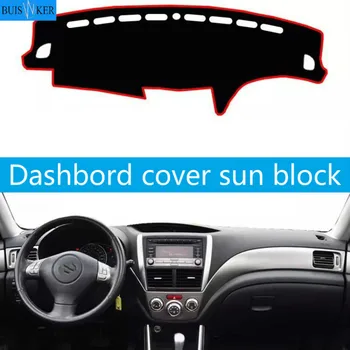 

Car Dashboard Cover Sun Shade Non-slip Dash Mat Pad Carpet Car Stickers Interior Accessories For Subaru Forester 2008-2012