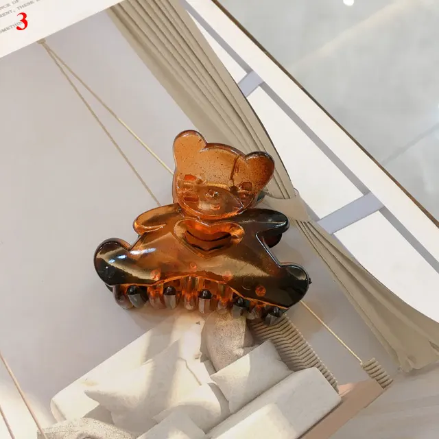 1PC Barrettes  Hair Claw For Women Acrylic Hairpins Hair Crab Claws Girls Make UP Washing Tool Accessories Women Hair Clips 2021 40