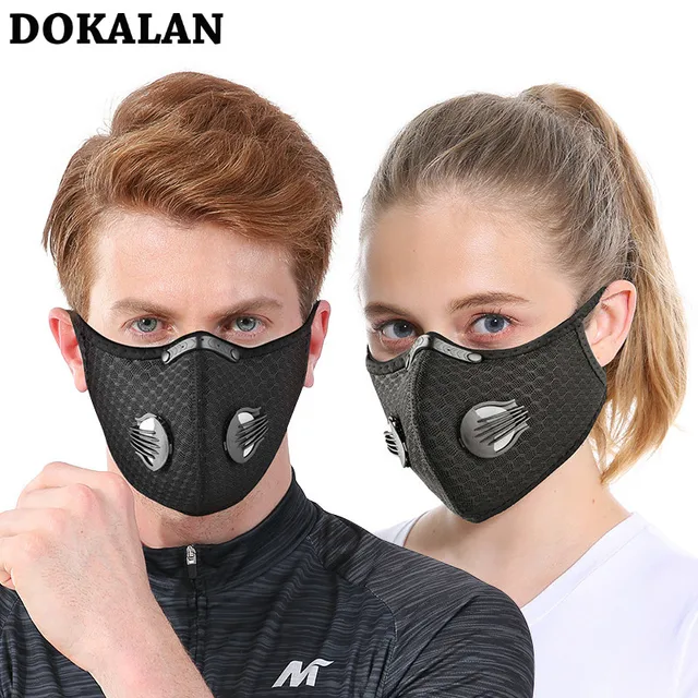 US $6.71  2020 Mask KN95 Cycling Face Mask Dust Filter PM2.5 Anit-fog Breathable Dustproof Respirator Reusabl