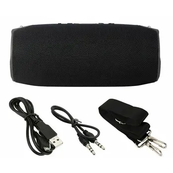 

Portable Outdoor Wireless Bluetooth Speaker Super Bass Speaker Subwoofer Waterproof IPX7 Column Speaker For Phone/PC