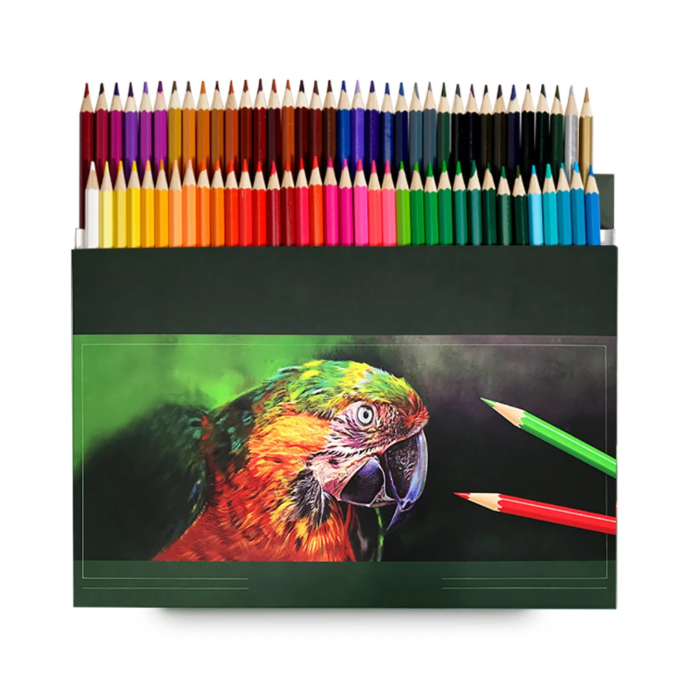 

72 Colors Wood Oil Pencil Set Artist Painting Field Sketch Drawing Sketch Children Student School Gift Stationery Art Supply Kit