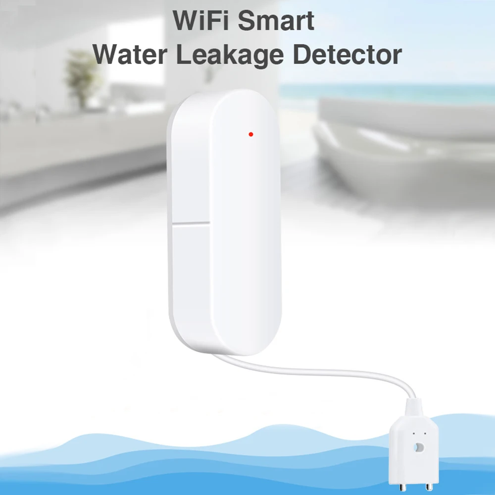 Wi-Fi детектор утечки воды датчик утечки воды беспроводной детектор уровня воды датчик утечки воды домашний Водонепроницаемый умный дом