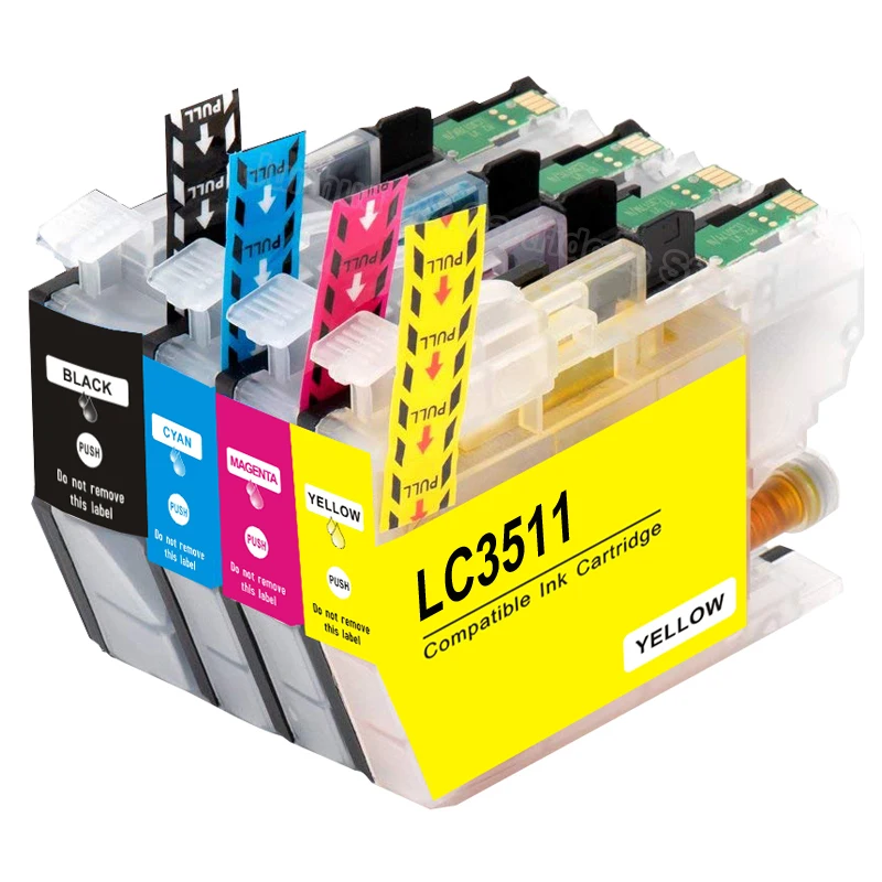

LC3511 4PAC 1B+1C+1M+1Y ink cartridge FOR Brother MFC-J690DW J890DW