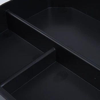 

Car Box Control Storage Tray Plastic Black For Toyota Highlander 2016-2019 Organizer Best Nice Newest Latest