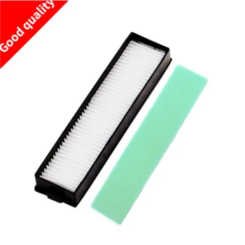 

2pcs/lot 1PC H11 HEPA Filter and 1pc green sponge for LG Hom Bot VR6270LVM VR65710 VR6260LVM VR6370LVM series Robot Cleaners