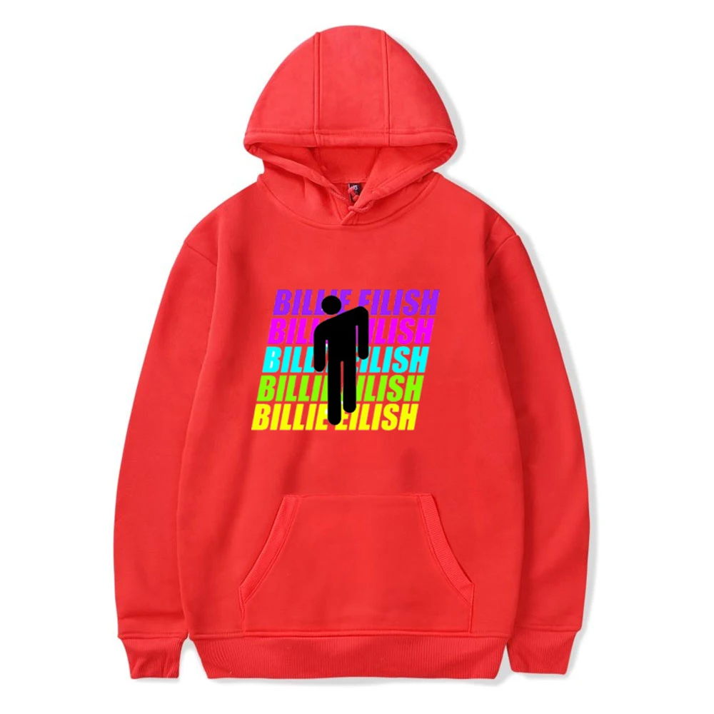 924-bj-11-28-2 Kpop Billie Eilish/худи для девочек; свитшоты для мальчиков; толстовка с длинными рукавами; модная детская рубашка; Верхняя одежда для малышей; Sudaderas - Цвет: 924-bj-11-28-2
