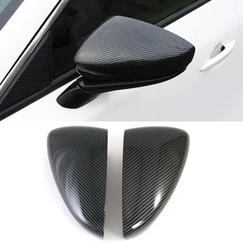 

for Mazda 3 M3 Axela 2019 2020 ABS PLASTIC Accessories Exterior Rear Mirror Rearview Cover Trim 2pcs