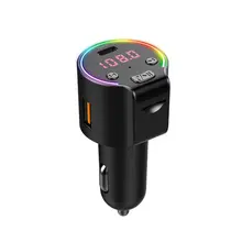 G61 In-Car Fm-zender Handsfree Bellen MP3 Speler Usb Oplader Wireless 5.0 Fm Radio Adapter Auto MP3 Player