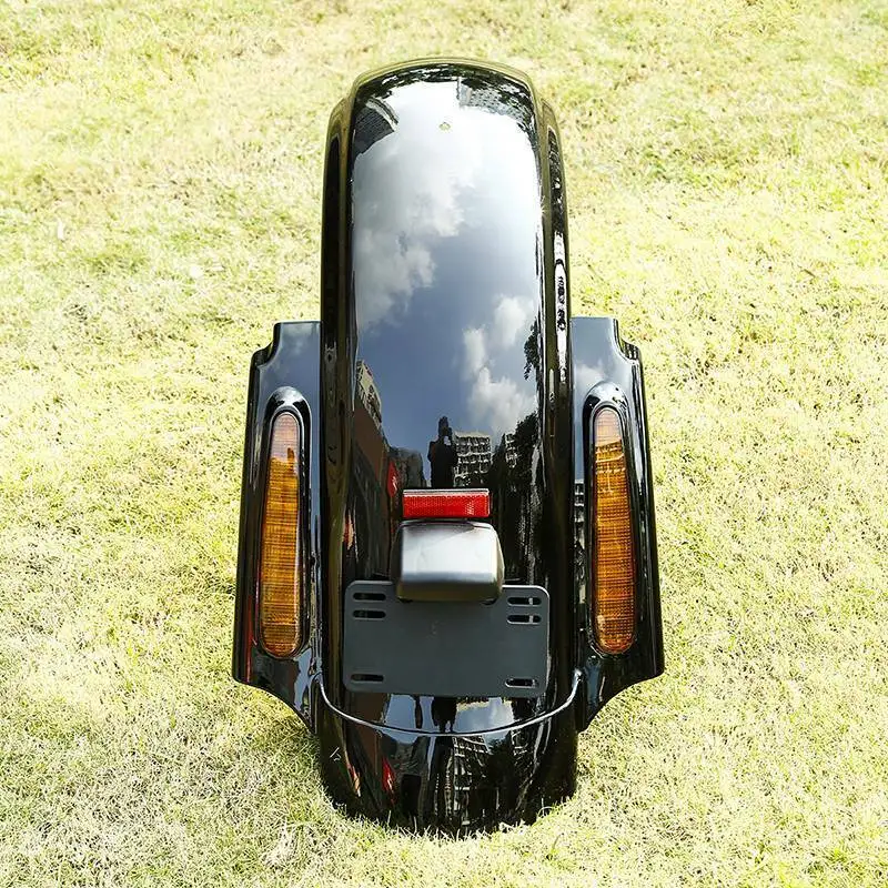 Мотоцикл CVO заднее крыло системы Оранжевый объектив для Harley Touring Road King Electra Glide FLHR 2009-2013 10 11 12