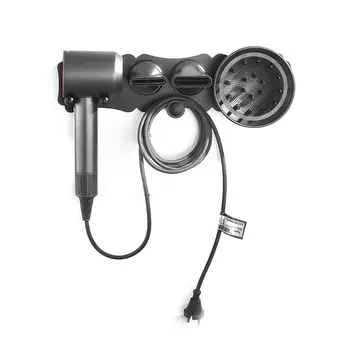 

Hairdryer Holder Wall Mounted Storgae Rack Bathroom Shelf For Dyson Supersonic Hair Dryer