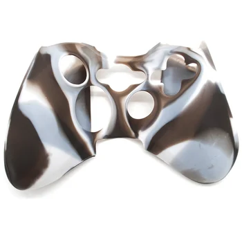 

Soft Silicon Camouflage Protective Skin Case Cover Non-slip Cover for Xbox 360 Game Controller cover