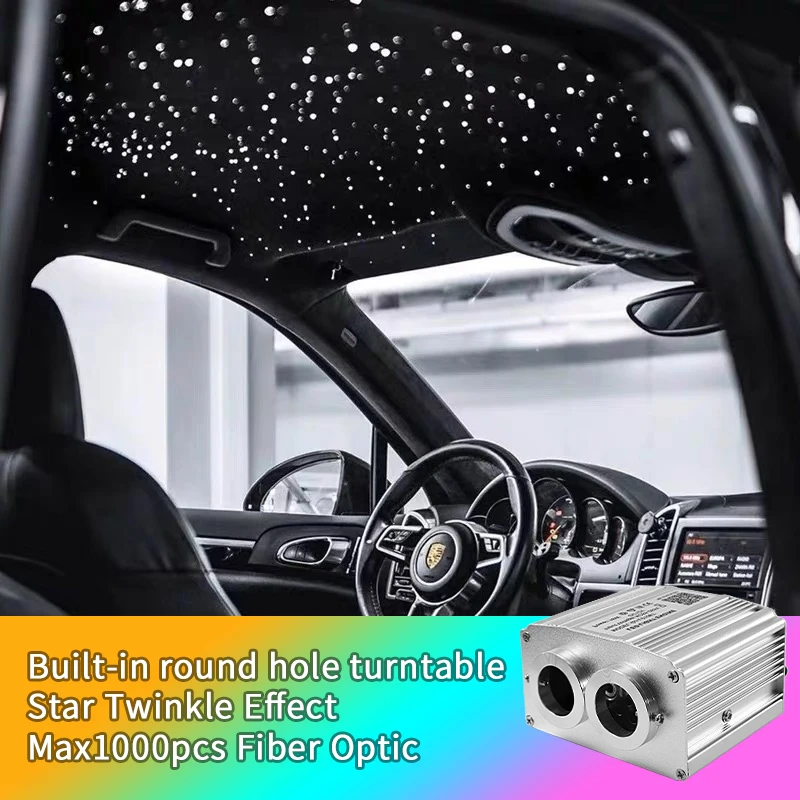 16w Twinkle LED Car Starry Sky Light Roof Star Night Lights Interior Starry Sky Ceiling Auto Interior Stars Fiber Optic Lamp led car lights led atmosphere lamp led car decoration lamp car ambient lights led atmosphere lighting led interior lights car interior lamp led star projector lamp