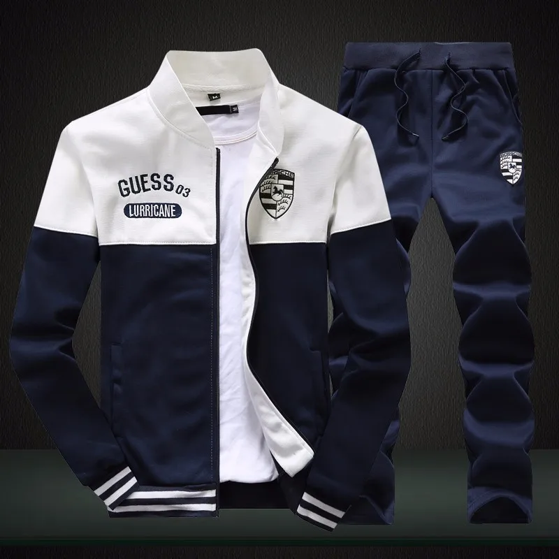

2019 Autumn New Style Sports Set Men's Spring And Autumn Teenager Students Running Couples Sports Casual Two-Piece Set Men's
