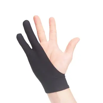 

2 Fingers Drawing Glove Anti-fouling Artist Favor Any Graphics Painting Writing Digital ablet For Right And Left Hand LX9A