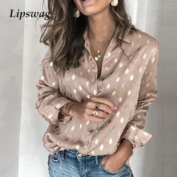 

2020 Women Floral Print Blouse Shirt Elegant V-Neck Button Ladies Top Blusa Spring Summer Casual Loose Long Sleeve Femme Blouses