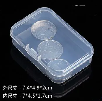 

small Transparent plastic box Storage Collections Product packaging box cute Mini Case Clear Small Box