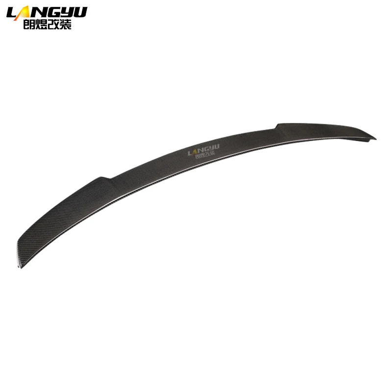 

Carbon Fiber Rear Trunk Spoiler Boot Lid Wing for Audi A5 Coupe 2Door 2018 V Type